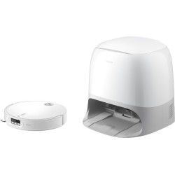 Roborock Qrevo Curv 2 ProX Saug-Wischroboter 25000 Pa weiß mit Absaugstation