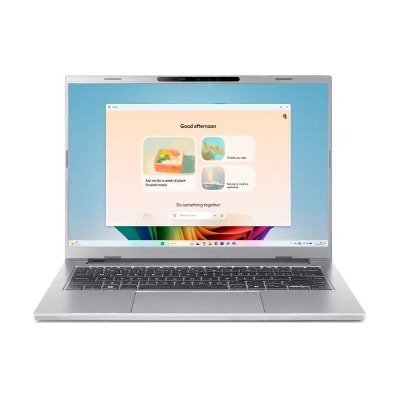 Acer Aspire 14 AI A14-61M - 180 -Scharnierdesign - AMD Ryzen AI 5 330 / 2 GHz - Win 11 Home - Radeon 820M - 16 GB RAM - 1.024 T