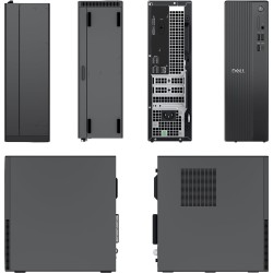 Dell Desktop Pro Slim Essential QVS1260 KNJR2 Intel Core i5-14400 - 512GB SSD - 16GB RAM - Schwarz - W11Pro (KNJR2)