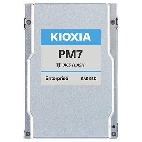 KIOXIA PM7-V Series KPM7VVUG1T60 - SSD - Enterprise - verschlüsselt - 1600GB - intern - 2,5" (6,4 cm) - SAS 24Gb/s - Self-Encry