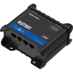Teltonika RUT981 CAT4 LTE Router Dual SIM eSIM 4x Ethernet WiFi Global