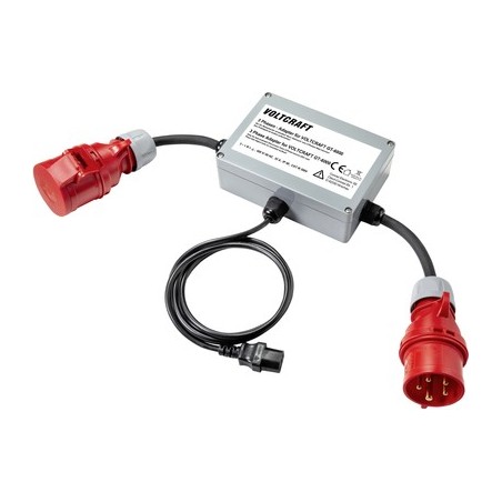 Voltcraft VC GT 6001 32A 3-phasiger Messadapter CEE 32A CAT III 300V