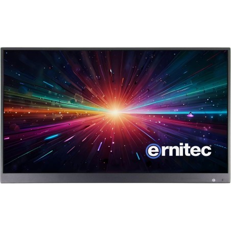 Ernitec 0070-24124-HDMIPOE 24" Full-HD Surveillance Monitor PoE HDMI-over-IP 24/7 Betrieb