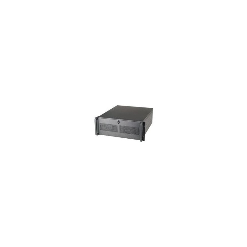 Chieftec UNC-410S-B - Rack - einbaufähig - 4U - ATX - ohne Netzteil - Schwarz - USB