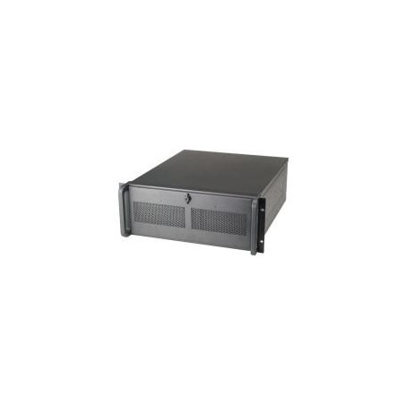 Chieftec UNC-410S-B - Rack - einbaufähig - 4U - ATX - ohne Netzteil - Schwarz - USB