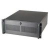 Chieftec UNC-410S-B - Rack - einbaufähig - 4U - ATX - ohne Netzteil - Schwarz - USB