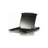 ATEN Arbeitskonsole 43 cm (17") mit integriertem KVM-Switch, PS/2 und USB - zum Einbau im 48,30cm (19") Schrank - DE Tastaturla
