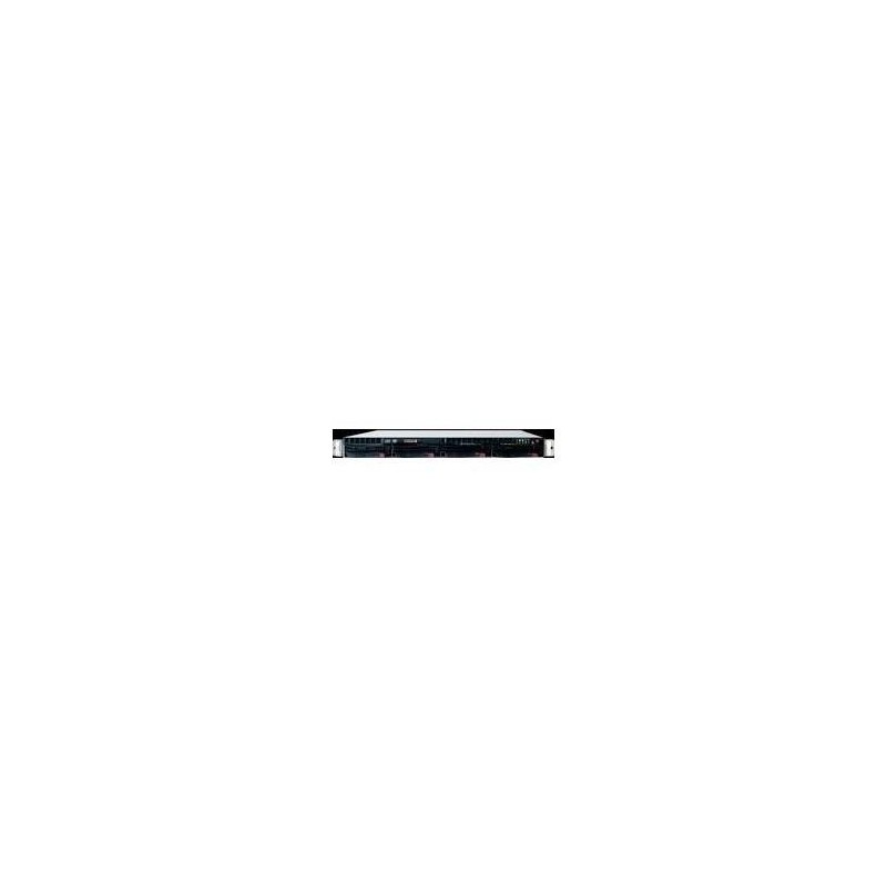 Supermicro SuperChassis SC815TQ-R700WB Computergehäuse - Rack-montierbar - Schwarz - 1U - 5 x Schacht - 4 x Lüfter - 700 Watt (