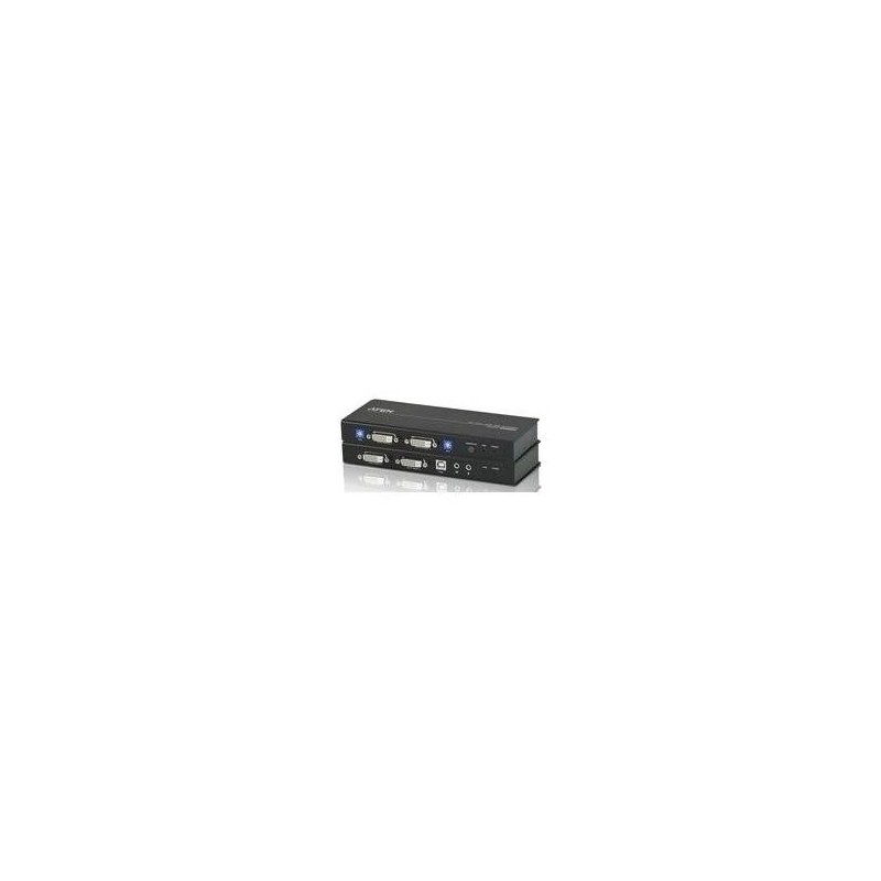 ATEN CE 604 Local and Remote Units - KVM-/Audio-/serieller Extender - USB - bis zu 60 m (CE604-AT-G)