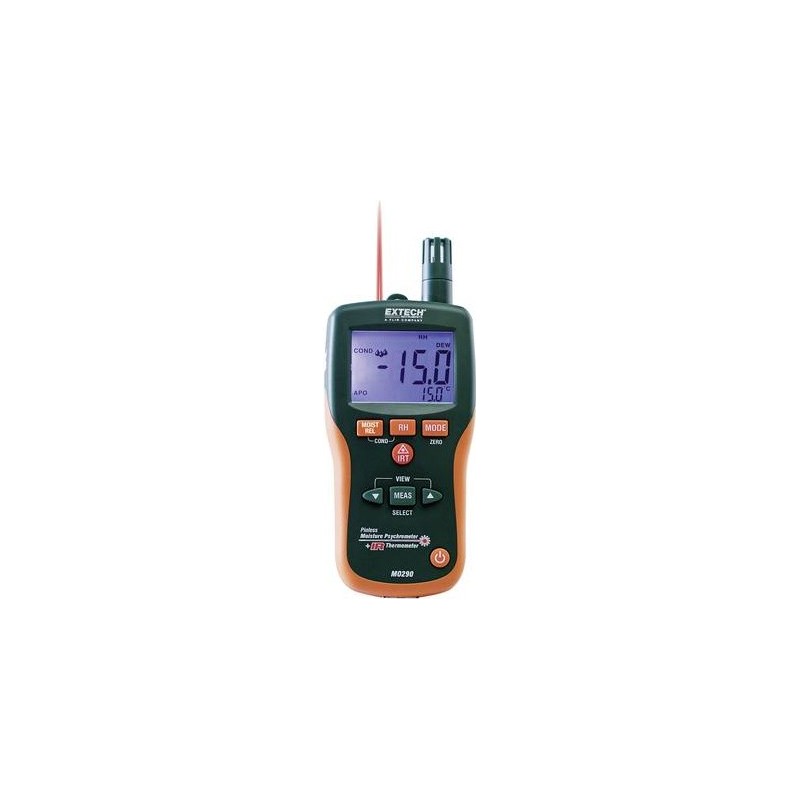 EXTECH MO290-EU Luftfeuchte-/Temperatur-Messgerät, Thermo-/Hygrometer (MO290)