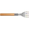 DIGITUS - Bulkkabel - 500,0m - SFTP, PiMF -Cat.7 Rohkabel - Solid, halogenfrei - orange, RAL 2000 (DK-1743-VH-5)