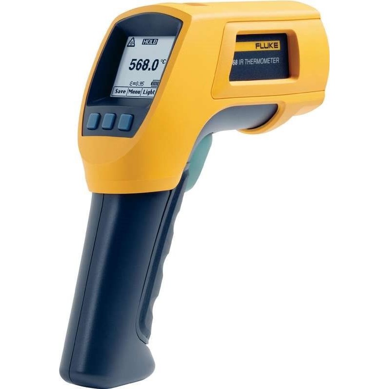 Fluke 568 - F, C - -40 - 800 C - Schwarz - Gelb - -40 - 1472 F - 500 ms - 1,9 cm (2837806)
