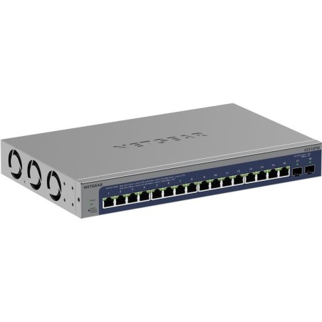 NETGEAR S3600 Series XS516TM - Switch - 2+/L3 Lite - Smart - 16 x 10/25 Gigabit Ethernet + 2 x 10 Gb Ethernet SFP+ (Uplink) - D