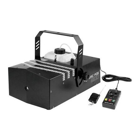 Eurolite Nebelmaschine DYNAMIC FOG 1200 inkl. Befestigungsbügel, inkl. Kabelfernbedienung, mit Lichteffekt (51702040)