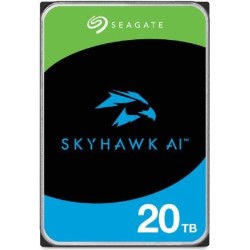 Seagate SkyHawk AI ST24000VE002 - Festplatte - 24TB - intern - 3,5" (8,9 cm) - SATA 6Gb/s - Puffer: 512MB - mit 3 Jahre Seagate