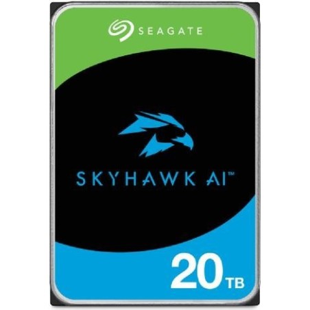 Seagate SkyHawk AI ST24000VE002 - Festplatte - 24TB - intern - 3,5" (8,9 cm) - SATA 6Gb/s - Puffer: 512MB - mit 3 Jahre Seagate
