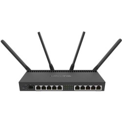 MikroTik RouterBOARD RB4011iGS+5HacQ2HnD-IN, 10x Gigabit, 1x SFP+, WiFi 2.4/5GHz (RB4011iGS+5HacQ2HnD-IN)
