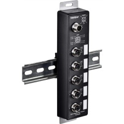 TRENDnet 5-PORT INDUSTRIAL EN50155 M12 - GIGABIT POE+ RAILWAY SWITCH (TI-XPG50)
