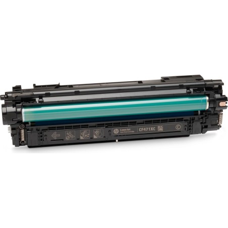 HP 657X - Hohe Ergiebigkeit - Cyan - Original - LaserJet - Tonerpatrone (CF471X) - für LaserJet Enterprise MFP M681dh, MFP M681