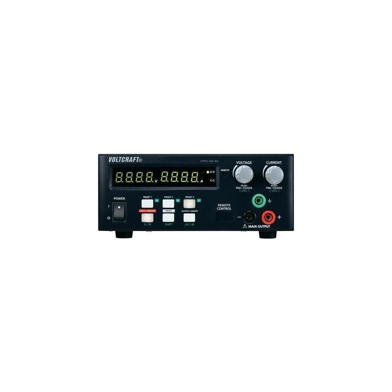 VOLTCRAFT Labornetzgerät, einstellbar CPPS-160-84 0.02 - 84 V/DC 0.01 - 5 A 160 W USB fernsteuerbar, programmierbar, Aut (CPPS-