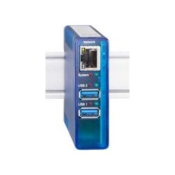 W&T USB-Server Gigabit 53663 2.0 integriert USB-Gerät industrietauglich per TCP/IP-Ethernet - 1 Stück (53663)