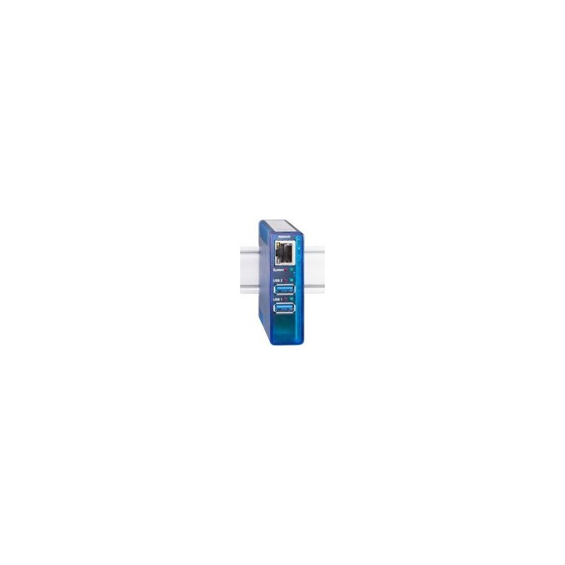 W&T USB-Server Gigabit 53663 2.0 integriert USB-Gerät industrietauglich per TCP/IP-Ethernet - 1 Stück (53663)