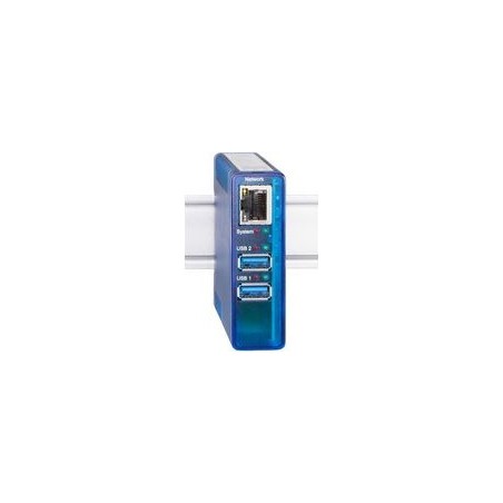 W&T USB-Server Gigabit 53663 2.0 integriert USB-Gerät industrietauglich per TCP/IP-Ethernet - 1 Stück (53663)