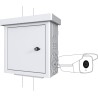 Lanview RCCTV001. Rack-Kapazität: 0U, Internationale Schutzart (IP-Code): IP66. Gewicht: 25 kg. Produktfarbe: Weiß (RCCTV001)
