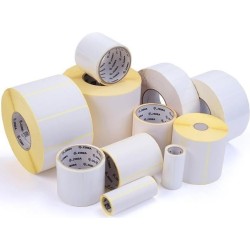 Etiketten, Zebra, Thermopapier, Z-Perform 1000D, B: 105 mm, H: 152.4 mm, D: 200 mm, K: 76 mm Etikettenrolle, Zebra, Material: T
