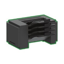 Lexmark 4-Bin Mailbox - Ausgabefach - 100 Blätter in 4 Schubladen (Trays) - für Lexmark B2865, MS725, MS821, MS822, MS823, MS82