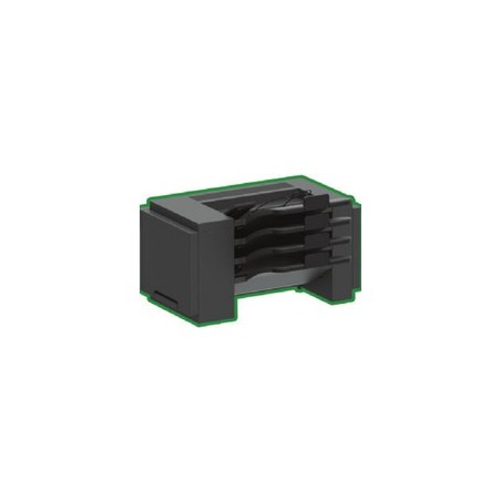 Lexmark 4-Bin Mailbox - Ausgabefach - 100 Blätter in 4 Schubladen (Trays) - für Lexmark B2865, MS725, MS821, MS822, MS823, MS82