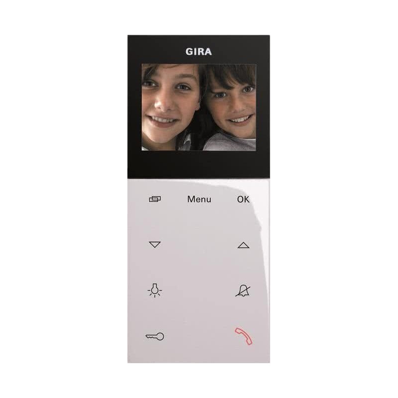 Wohnungsstation Video AP Plus reinweiß 123903 (123903)