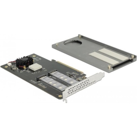 DeLOCK - Schnittstellenadapter - M.2 - M.2 Card - PCIe 3.0 x16 (89961)