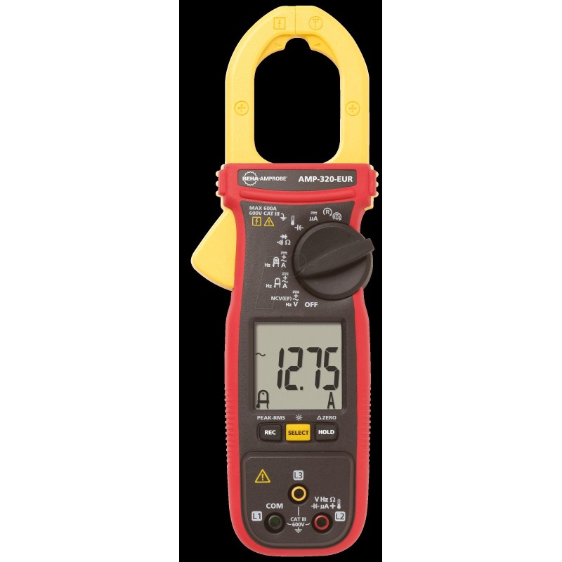 Fluke Strommesszange AC/DC 600A ACDC TRMS AMP-320-EUR (4560615)