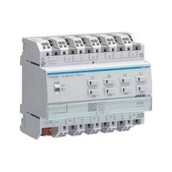 Hager Rollladen-/Jalousieaktor TYAS628C 8-fach KNX 230V (TYAS628C)