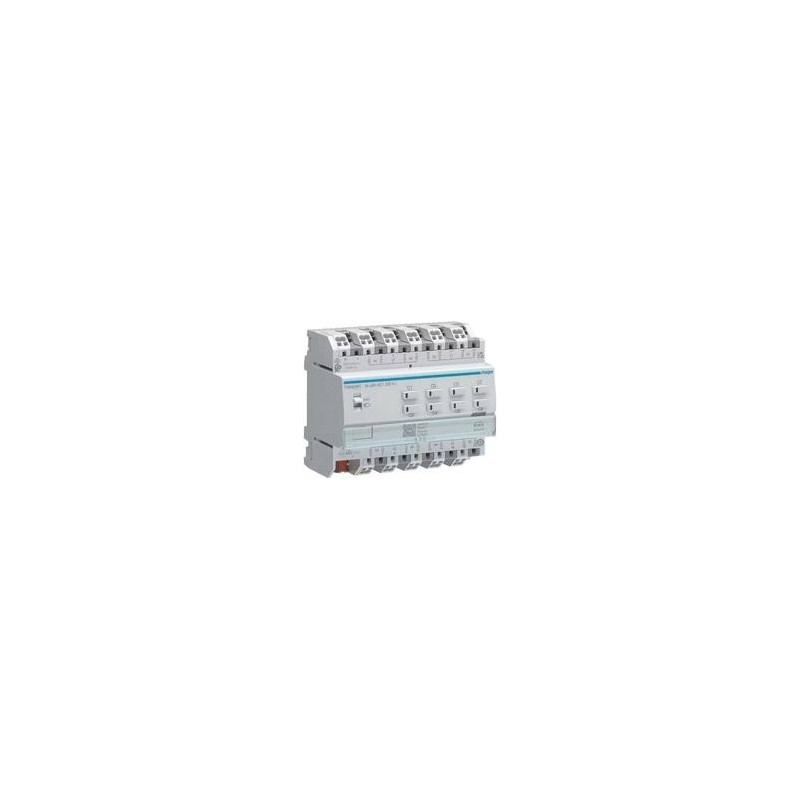 Hager Rollladen-/Jalousieaktor TYAS628C 8-fach KNX 230V (TYAS628C)