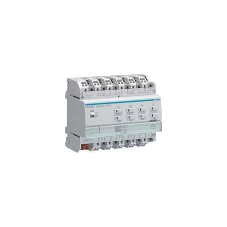 Hager Rollladen-/Jalousieaktor TYAS628C 8-fach KNX 230V (TYAS628C)