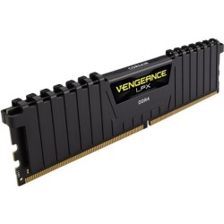 Corsair memory D4 3200 32GB C16 Ven LPX K2 2x16GB,1.35V, Vengeance LPX black, black Hsp (CMK32GX4M2E3200C16)