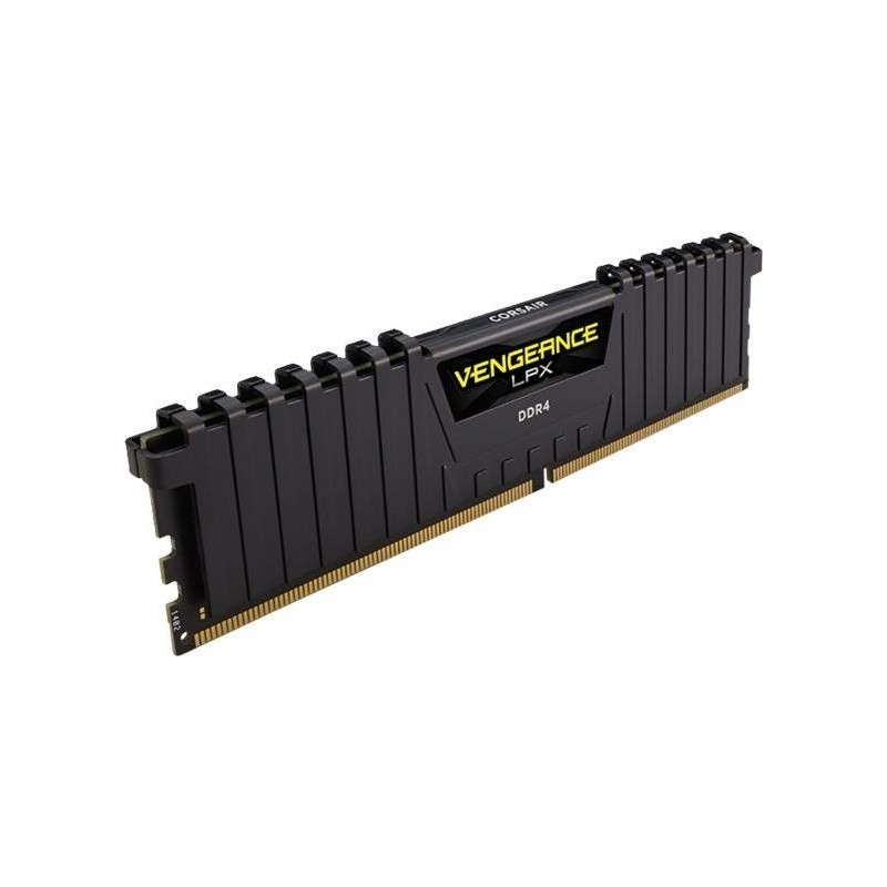 Corsair memory D4 3200 32GB C16 Ven LPX K2 2x16GB,1.35V, Vengeance LPX black, black Hsp (CMK32GX4M2E3200C16)