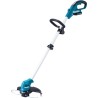 Makita UR100DSME - Grastrimmer - schnurlos 4 Ah - 2 Akkus - 10000 1/min - 26cm - 2,1 kg (UR100DSME)
