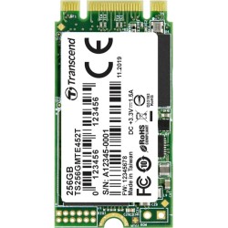 Transcend SSD/256GB, M.2 2242, PCIe Gen3x2, B+M Key, 3D TLC, PE: 3K (TS256GMTE452T)
