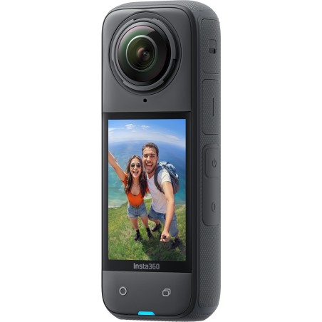 insta360.com Insta360 X4 - 360° Action-Kamera - 8K / 30 BpS - 72 MPix - Wi-Fi, Bluetooth bis zu 10m - Schwarz (CINSABMA)