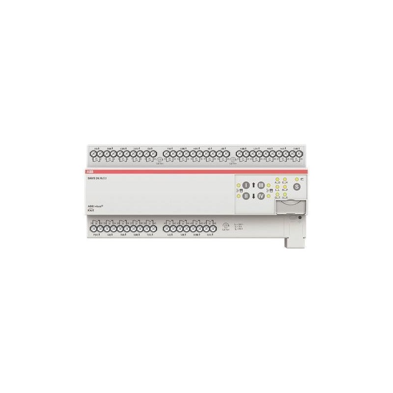 ABB Stotz S&J Schalt-/Jalousieaktor 24fach 16A, REG SAH/S24.16.7.1 (2CDG110252R0011)
