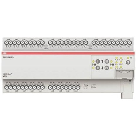 ABB Stotz S&J Schalt-/Jalousieaktor 24fach 16A, REG SAH/S24.16.7.1 (2CDG110252R0011)