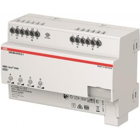 Busch-Jaeger LED-Dimmer 4 x 315 W/VA, B UD/S4.315.2.1 (2CKA006197A0057)