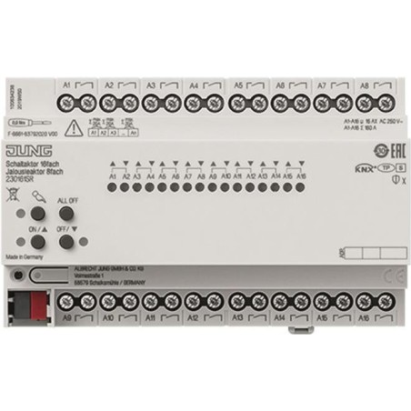Jung KNX-Jalousieaktor 16-fach 230161SR (230161SR)