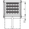 SCHROFF 19"SHELF TELESCOPIC 2U1000D RAL7021 - Rack-Zubehör (27230109)