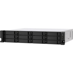 QNAP TS-1273AU-RP - NAS-Server - 12 Schächte - Rack - einbaufähig - SATA 6Gb/s - RAID 0, 1, 5, 6, 10, JBOD, 5 Hot Spare, 6 Hot