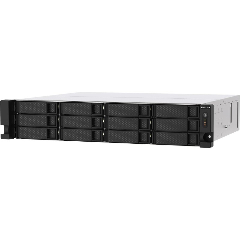 QNAP TS-1273AU-RP - NAS-Server - 12 Schächte - Rack - einbaufähig - SATA 6Gb/s - RAID 0, 1, 5, 6, 10, JBOD, 5 Hot Spare, 6 Hot