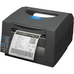 Citizen CL-S521II - Etikettendrucker - Thermodirekt - Rolle (11,8 cm) - 203 dpi - bis zu 150 mm/Sek. - USB, seriell - Schwarz